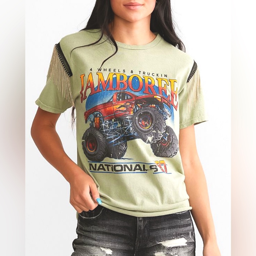 NWOT American Highway Jamboree Nationals Fringe Top